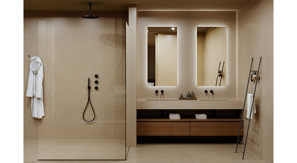 Quartzforms Madreterra Bathroom Collection