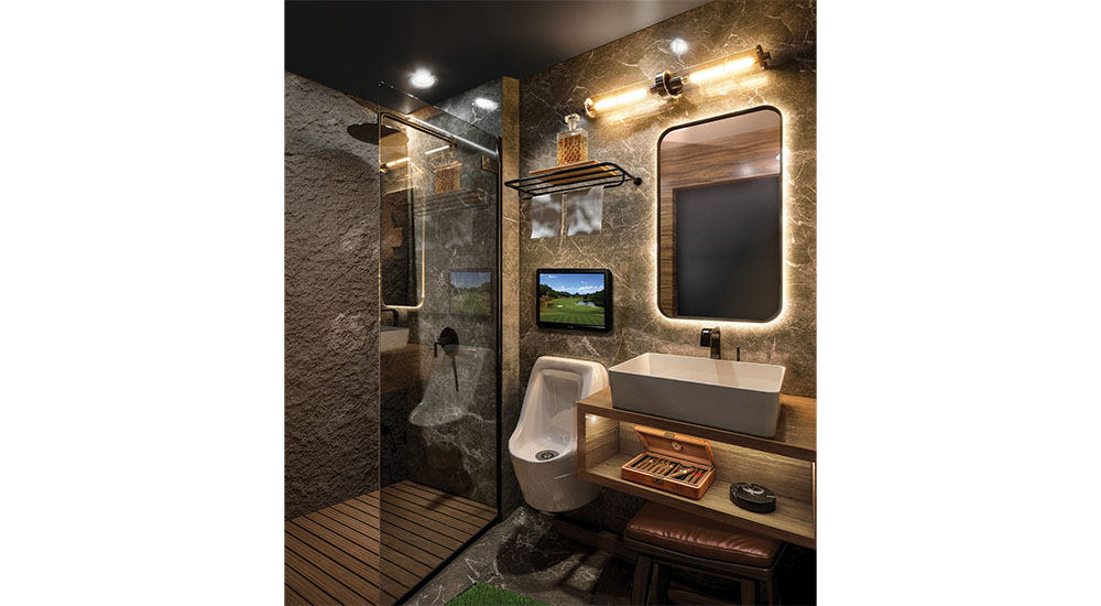 moen fathers day port-a-suite interior