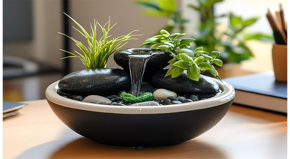 tabletop water fountain AdobeStock_azi