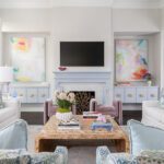 collaboration on interior design of traditional glam living room