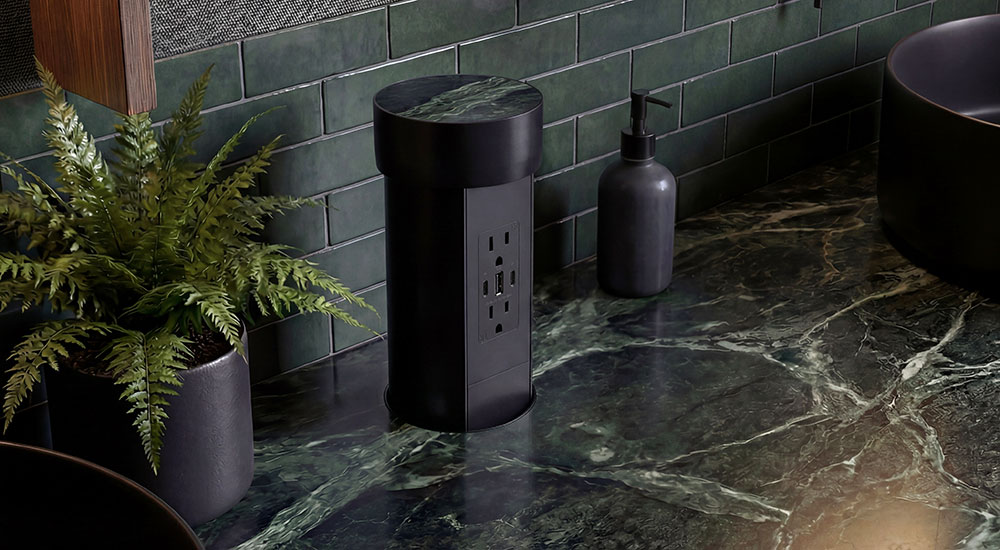 Häfele Point Pod Pop-up Charging Outlet