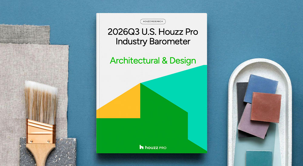 Q3 2026 US Houzz Pro Industry Barometer