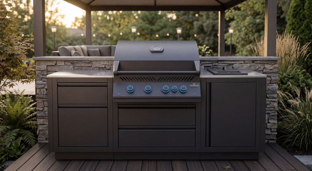Napoleon Oasis Stainless Steel Countertops