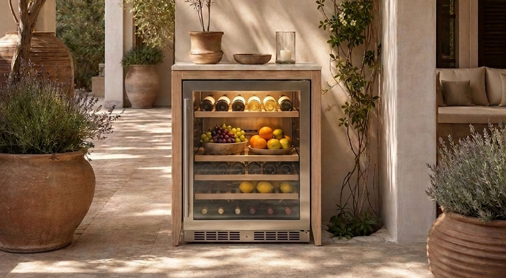 Armen Living Solara Modular Kitchen Collection
