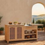 Armen Living Solara Modular Kitchen Collection
