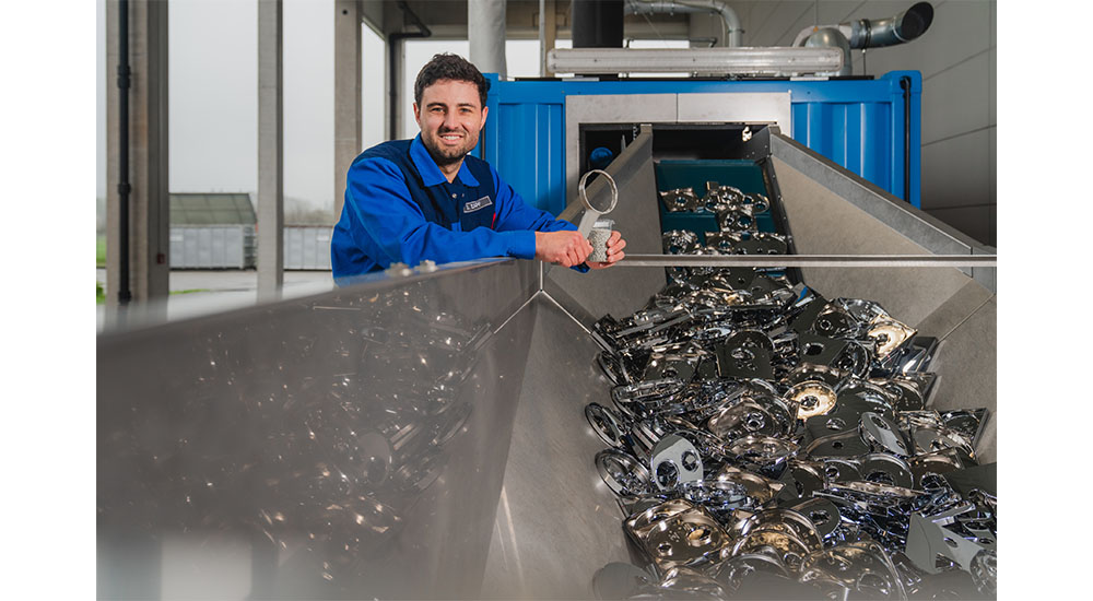 recycling facility at hansgrohe