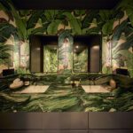 green marble bathroom vanity