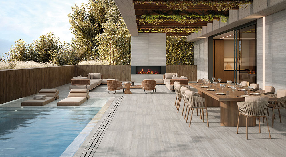 Durstone Ceramic System for Swimming Pools