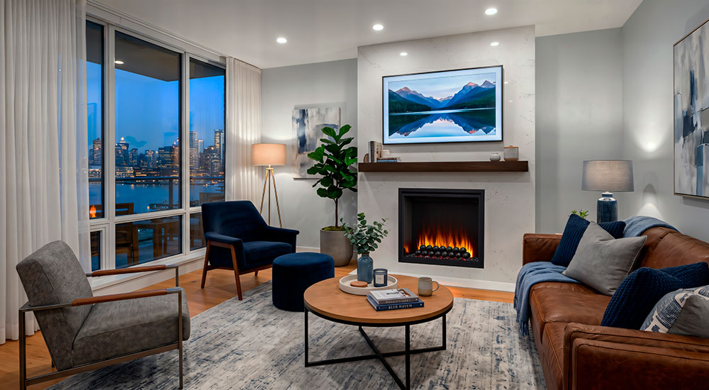 Heat & Glo Allusion Heritage Electric Fireplace