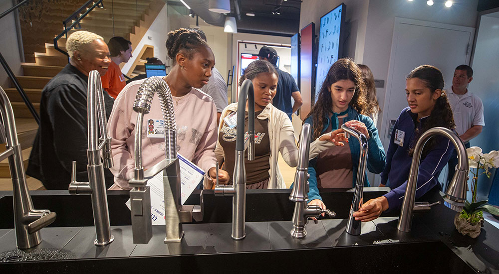 LIXIL and Tools & Tiaras Plumbing Workshop for Teen Girls