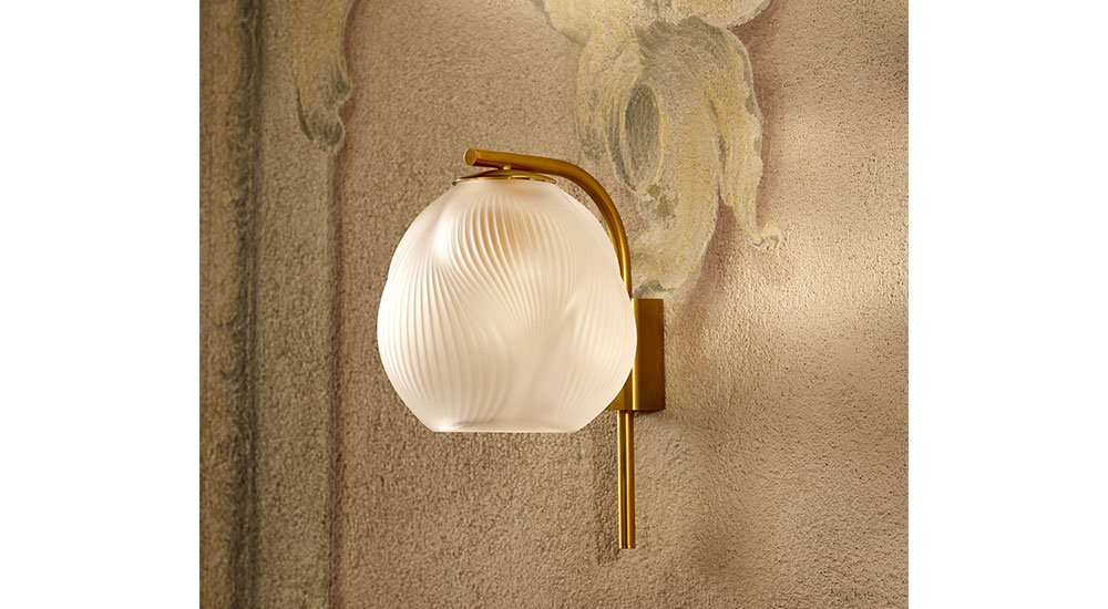 Lalique Alizé Lighting Collection sconce