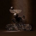 Lo & Co Dark Emperador Marble Finish