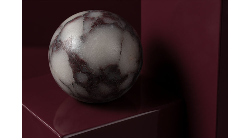 lo and co marble sphere cabinet pull