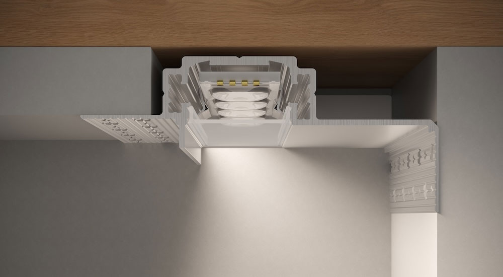 Optique Lighting Rozino Wall Grazer Mud-In Series