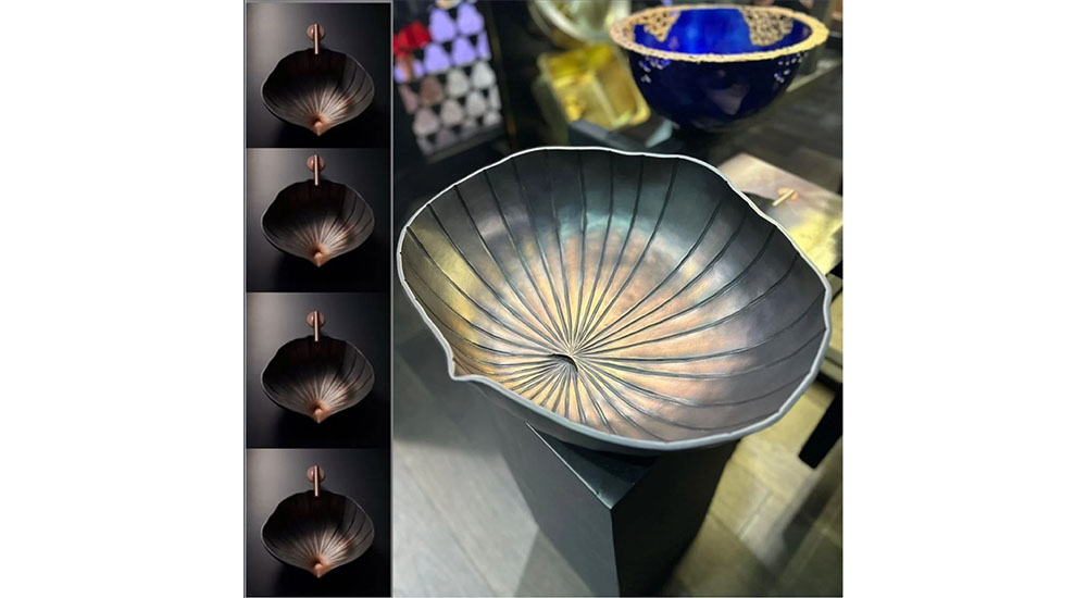 AI sink renders and real product