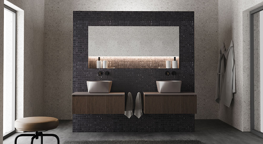 Scarabeo Ceramiche Teorema 2.0 Bathroom Furniture