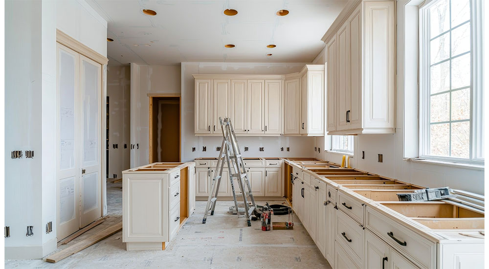 kitchen under construction price estimate