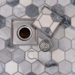 tile-in drain designing bathrooms