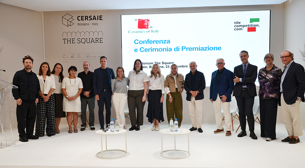 Ceramics of Italy 2026 International Tile Competition Winners