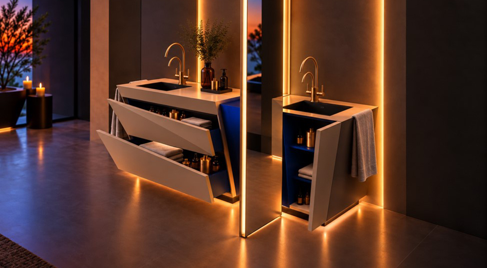 Victor Manuel Entre Bathroom Cabinet