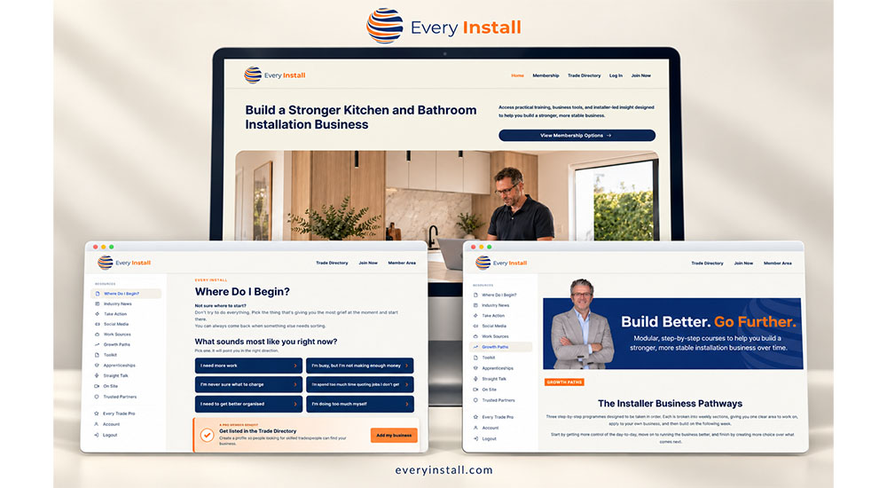Every Install webpages