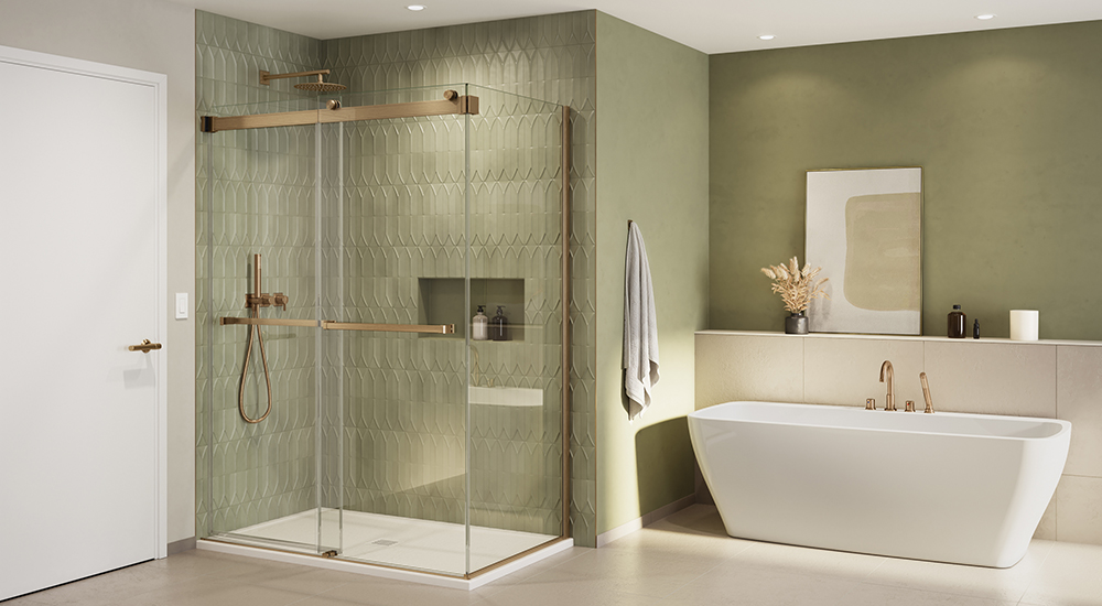 Fleurco Brushed Bronze Finish