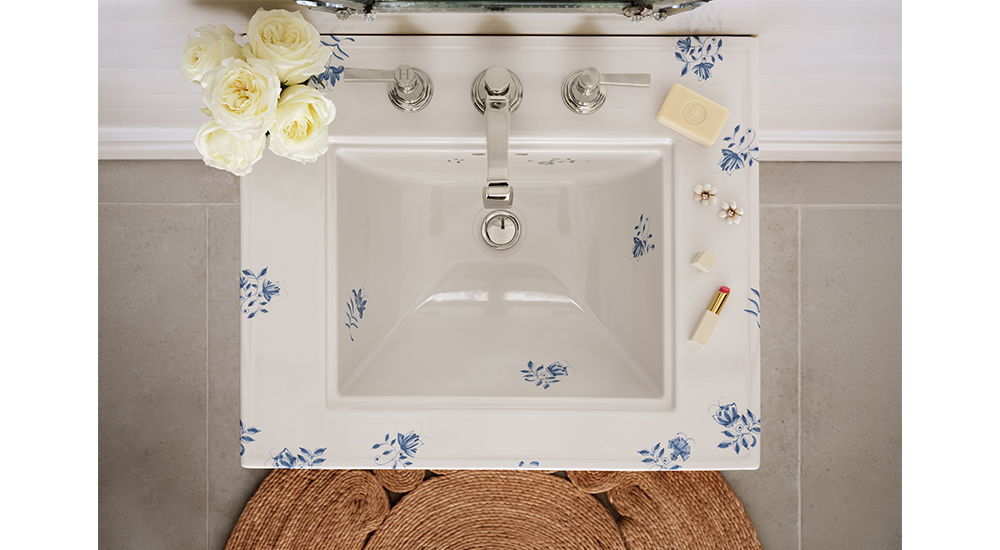 Kohler x Aerin Artist Editions Fleurette Collection