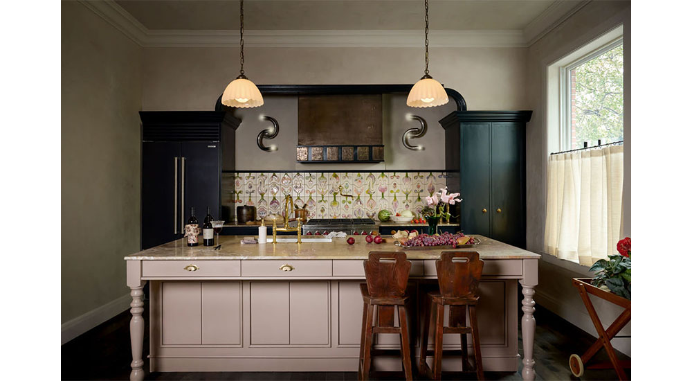 brooklyn heights designer showhouse kitchen with island